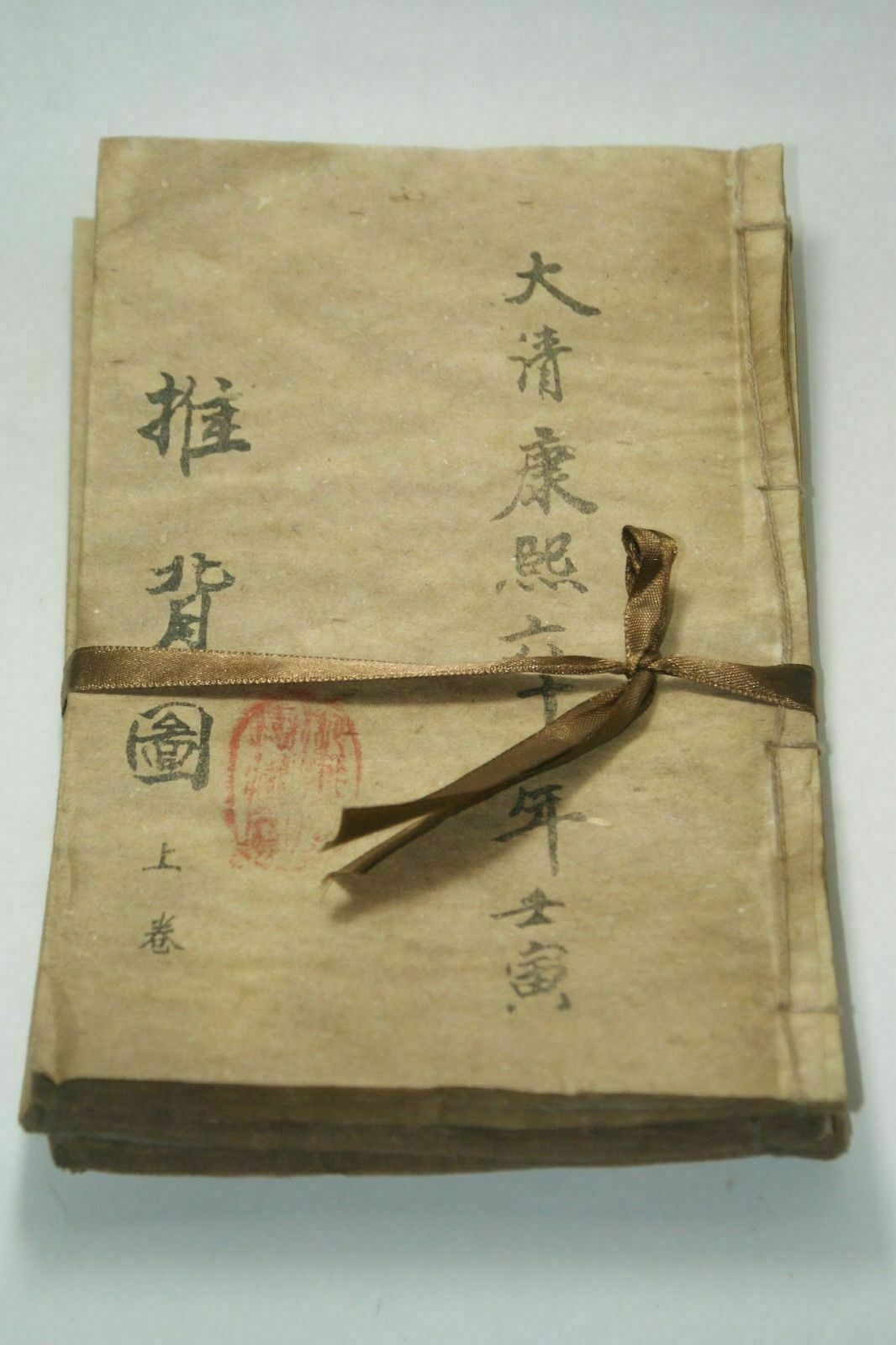 Vintage Collectible Books - 손으로 그린 ​​옛 중국 고대 책