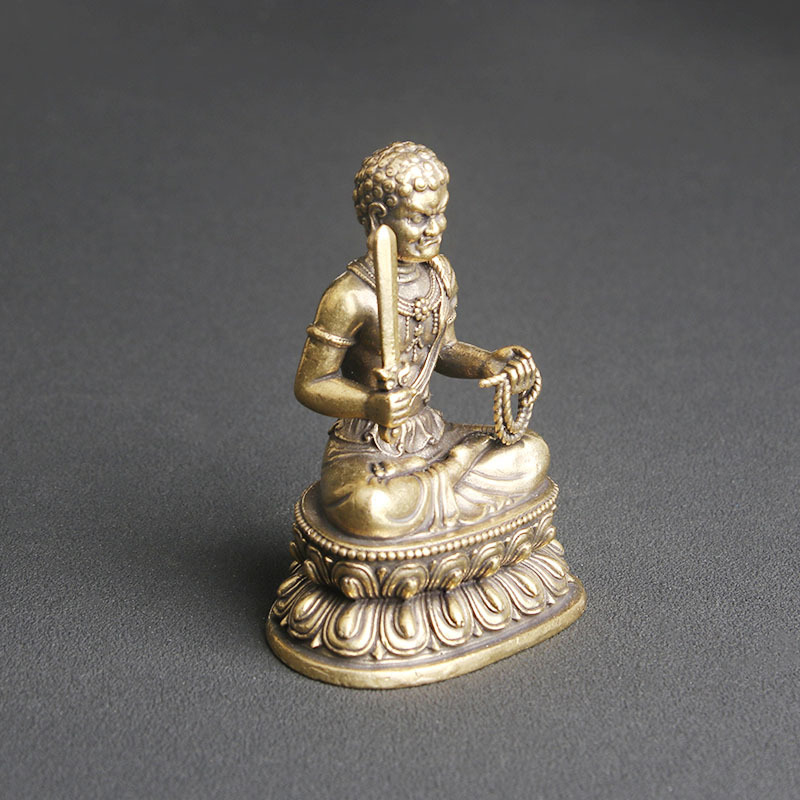 빈티지 황동 불도 미우 불상 데스크탑 장식품 조각상 예 - Vintage Collectible Ornaments 리뷰 및 가격