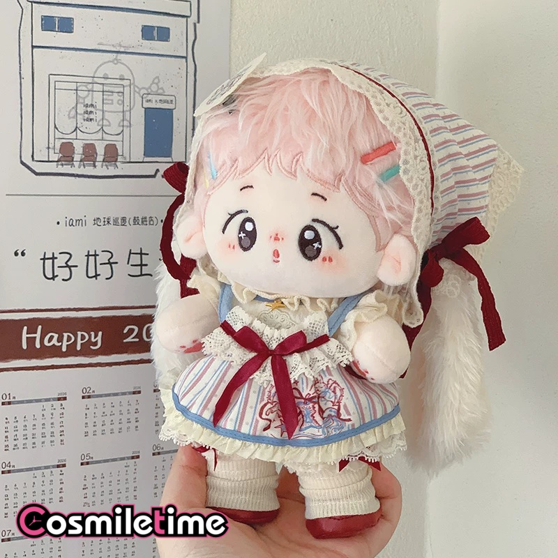 20cm 면 소재 인형 옷, 빈티지 스타일의 스트라이프 - Vintage Collectible Dolls For Sale 리뷰 및 가격