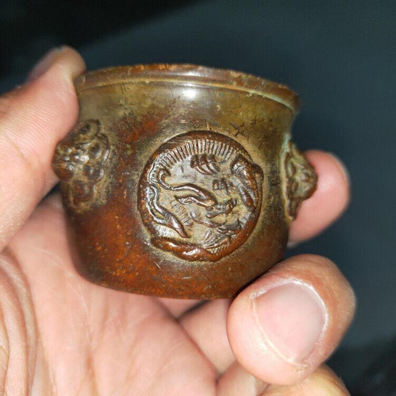 골동품 컬렉션 오래된 물건 청동 향 버너 정품 구리 장 - Vintage Collectible Ornaments 리뷰 및 가격