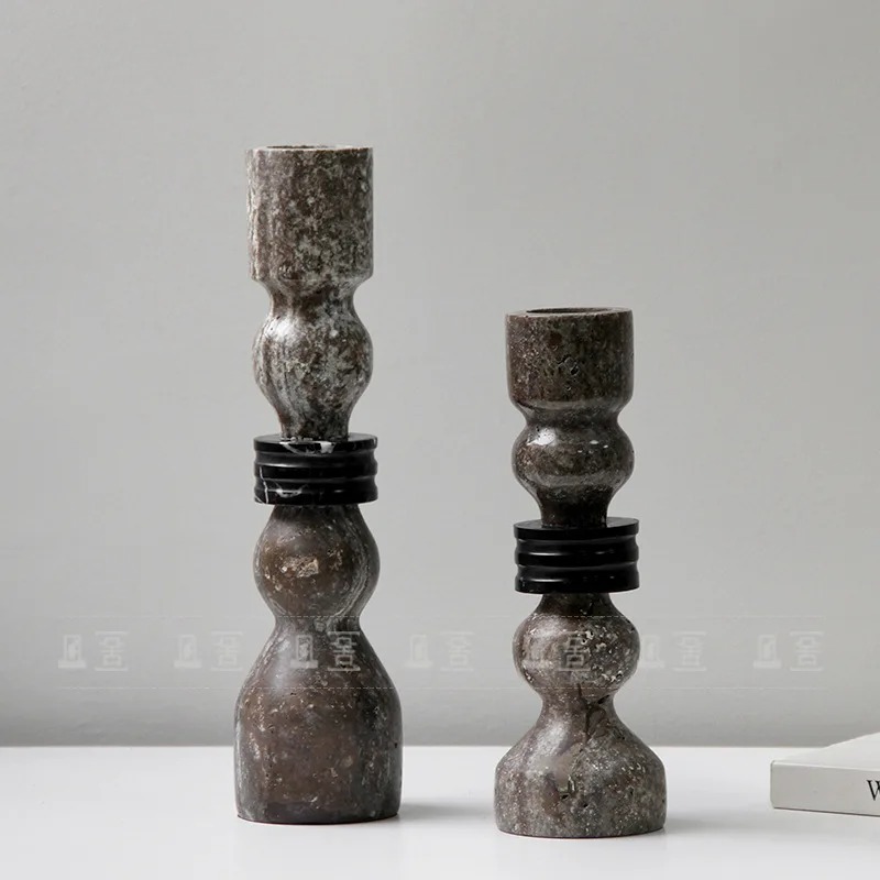 대리석 캔들 홀더 빈티지 테이블탑 캔들스틱 거실 테이블 - Vintage Collectible Marbles 리뷰 및 가격