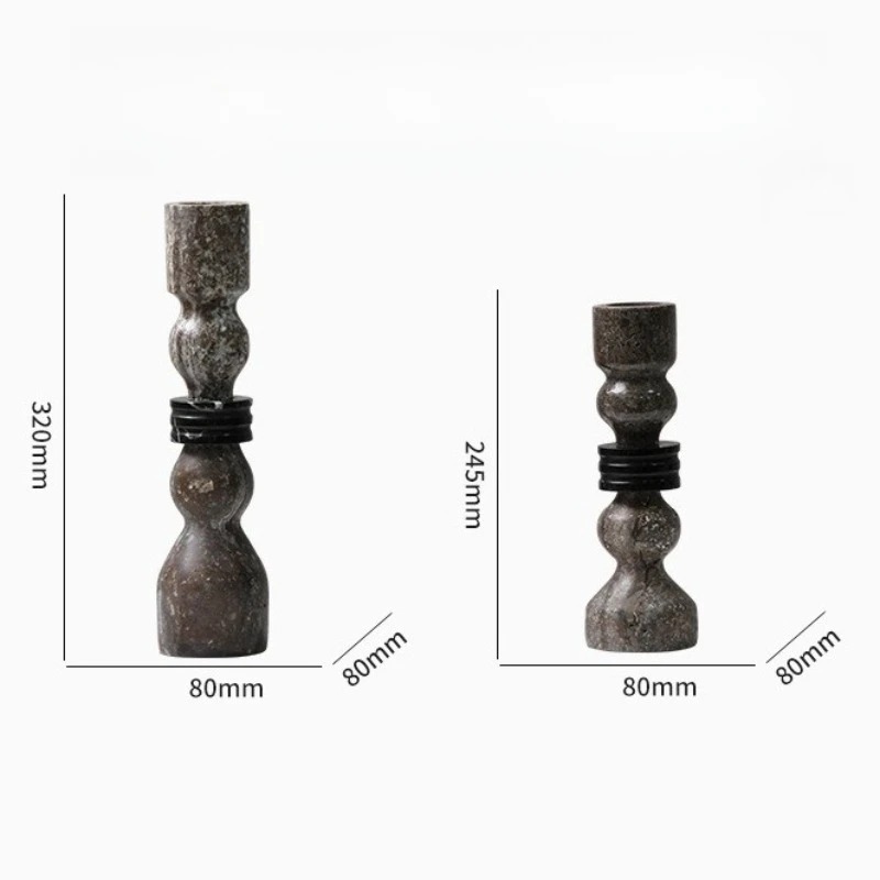 대리석 캔들 홀더 빈티지 테이블탑 캔들스틱 거실 테이블 - Vintage Collectible Marbles 리뷰 및 가격