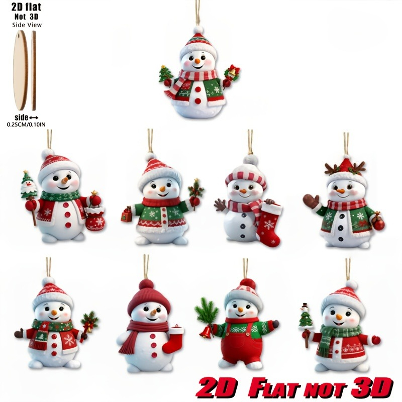 27개/18개/9개 빈티지 인조 나무 크리스마스 눈사람 - Vintage Collectible Dolls 리뷰 및 가격