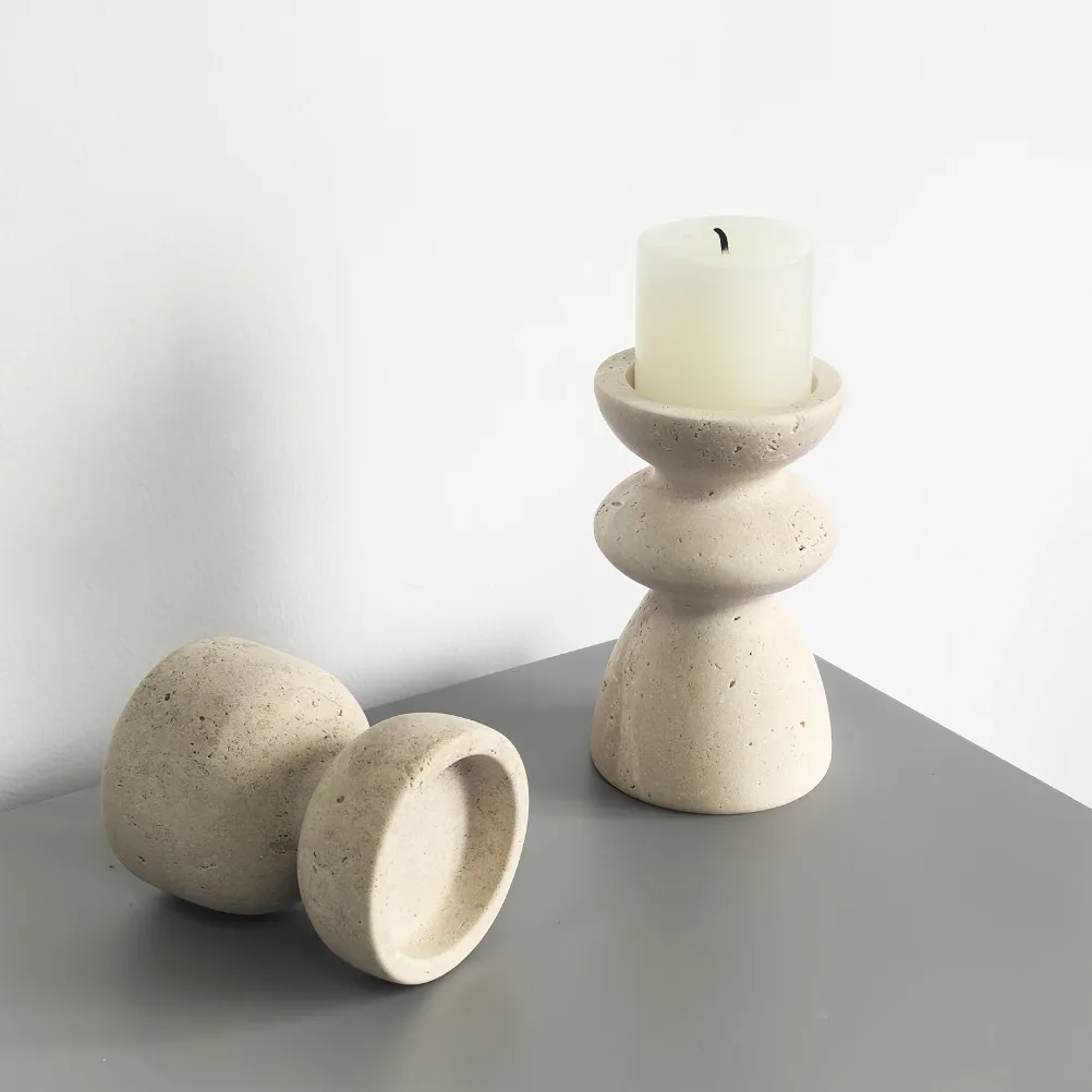 빈티지 대리석 캔들 홀더, 동굴석 캔들 홀더, 거실 데 - Vintage Collectible Marbles 리뷰 및 가격
