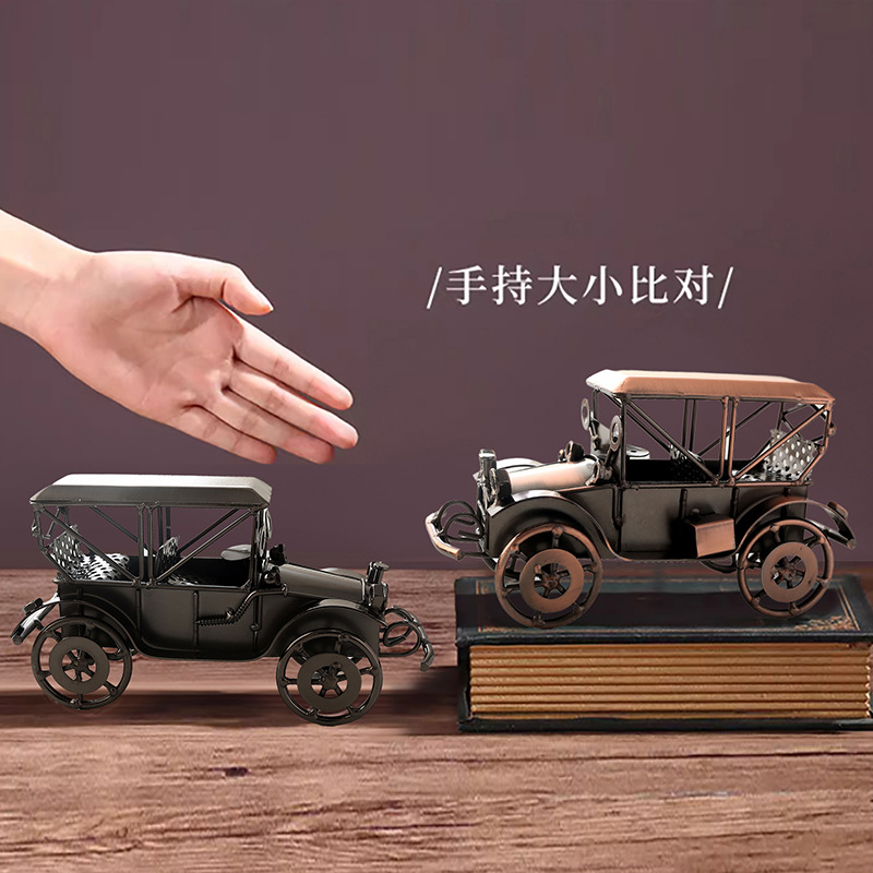 유럽 ​​스타일의 빈티지 합금 오래된 자동차 모델 장식 - Vintage Collectible Ornaments 리뷰 및 가격